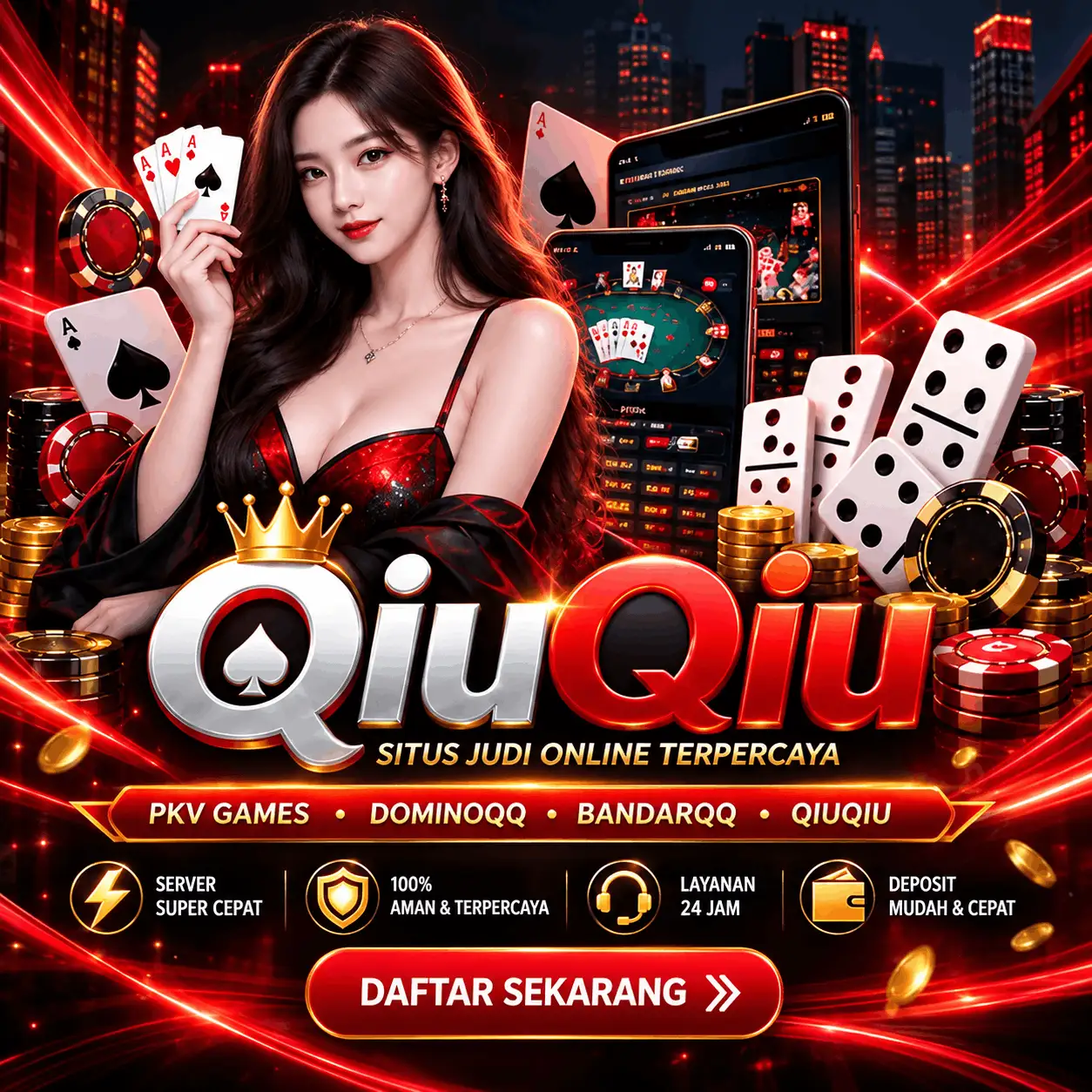 QiuQiu : Apk Login Domino Qiu Qiu Online Provider PKV Games Resmi